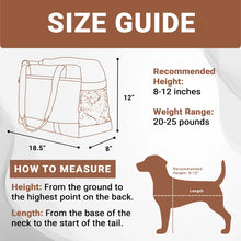 Load image into Gallery viewer, NoblePup - Peekaboo Pet Tote/Sac de transport pour animaux
