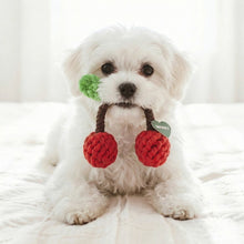 Load image into Gallery viewer, Monli - Cherry Dog Toy/Jouet pour chien cerise