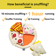 Load image into Gallery viewer, PawzNDogz™ Saucy & Cheesy Pizza™ Snuffle Mat Challenge Level 2