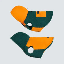 Load image into Gallery viewer, Spark Paws® Reversible Jacket - Green and Orange/Veste Réversible - Vert et Orange
