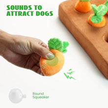 Load image into Gallery viewer, Nocciola - Food Dispensing Carrot Farm Enrichment Toy/Jouet d'enrichissement « Ferme de carottes distributeur de nourriture »