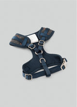 Load image into Gallery viewer, Hackett x Hugo Hudson - Grey Checked Tweed Dog Harness/Harnais pour chien en tweed à carreaux gris