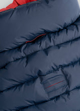 Load image into Gallery viewer, Hackett x Hugo Hudson Dog Puffer Jacket - Navy & Berry