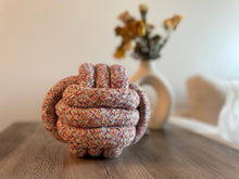 Load image into Gallery viewer, Knotty Pawz - Handmade Large Rope Ball/Grande boule de corde faite à la main