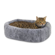 Load image into Gallery viewer, 2 in 1 Mysterious Kitty Kuddler® Cat Tunnel and Bolster Bed/Tunnel et lit en traversin pour chat
