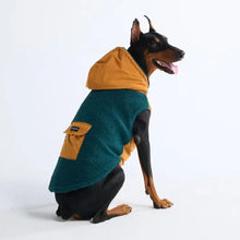 Load image into Gallery viewer, Spark Paws® Reversible Jacket - Green and Orange/Veste Réversible - Vert et Orange