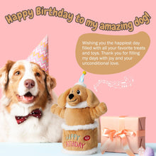 Load image into Gallery viewer, Fuzzwoof - Singing and Dancing Birthday Cake Dog Toy/Jouet pour chien gâteau d'anniversaire chantant et dansant