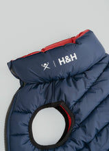 Load image into Gallery viewer, Hackett x Hugo Hudson Dog Puffer Jacket - Navy & Berry