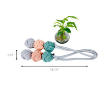 Charger l'image dans la galerie, Knotty Pawz - Ice Cream Rope Ball Toy For Dogs/Jouet en corde pour chien en forme de boule de glace