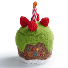 Charger l'image dans la galerie, Fuzzwoof - Singing Happy Birthday Cake Dog Toy/Jouet pour chien gâteau chantant « Joyeux anniversaire »