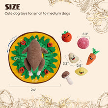 Load image into Gallery viewer, Nocciola - Snuffle Feeding Mat with Turkey/Tapis d'alimentation Snuffle avec dinde