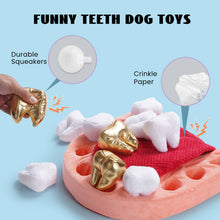 Load image into Gallery viewer, Nocciola Interactive Teeth Dog Toys – Enrichment Puzzle Funny Toys for Small to Large Dogs