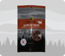 Load image into Gallery viewer, Shades of Gray - Indigenous Cat Treats/Friandises pour chats indigènes (25g)