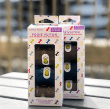 Load image into Gallery viewer, Pooie Vuiton - Extra Thick Eco-Friendly Dog Waste Bags/Sacs à crottes extra épais et écologiques