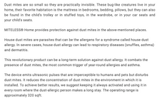 Load image into Gallery viewer, Miteless Home Plug n Ultrasonic Protection Against Dust Mites (Light Blue)