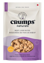 Load image into Gallery viewer, Crumps' Naturals® Beef Liver Bites/Bouchees de foie de boeuf (72g)