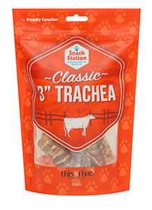 This & That® Classic Beef Trachea Treat for Dogs (6pc)
