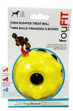 Load image into Gallery viewer, foufouBRANDS™ fouFIT™ Bumper Treat Ball Treat Dispensing Toy for Dogs