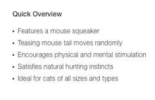 Load image into Gallery viewer, PetGeek - Hiding Mouse Cat Toy