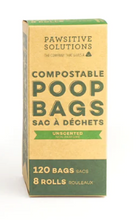 Charger l'image dans la galerie, Pawsitive Solutions - Compostable Poop Bags (unscented)