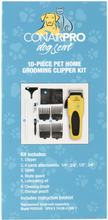 Load image into Gallery viewer, ConairPro 10pc Pet Home Grooming Clipper Kit