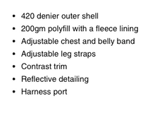 Charger l'image dans la galerie, Shedrow K9 Vail Dog Coat