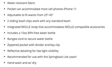 Load image into Gallery viewer, Kurgo "Ontrail" Running Belt,