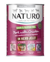 Load image into Gallery viewer, Naturo Natural Grain & Gluten Free Wet Dog Food