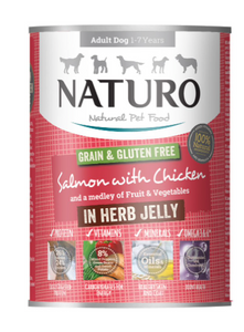 Naturo Natural Grain & Gluten Free Wet Dog Food
