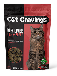 Cat Cravings Beef Liver Treats (40g)