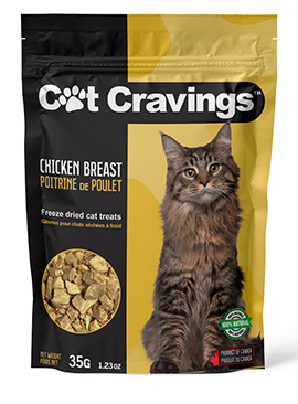 Cat Cravings Chicken Breast Cat Treats (35g) – Animalerie Little