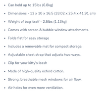 Load image into Gallery viewer, Fat Cat Mini Backpack - Heather