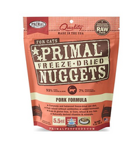 Load image into Gallery viewer, Primal For Cats - FD Nuggets Pork Formula (5.5oz)