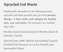 Load image into Gallery viewer, Land & Sea - Cod Skins 100% All-Natural Dog Treats - Quality Cuts, Zreo Plastic Box