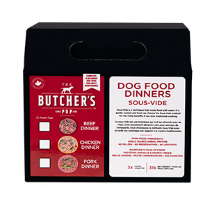 The Butcher's Pup™ Sous-Vide Gently Cooked Frozen Dog Food