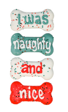 Load image into Gallery viewer, Bosco &amp; Roxy&#39;s Pre-packaged - I was Naughty and Nice Bones (4pk)
