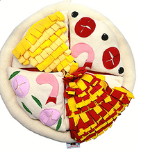 Load image into Gallery viewer, PawzNDogz™ Saucy & Cheesy Pizza™ Snuffle Mat Challenge Level 2