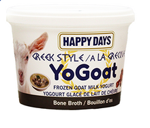Load image into Gallery viewer, HAPPY DAYS YoGoat - Greek Style Frozen Goat Milk Yogurt/Yaourt glacé au lait de chèvre à la grecque (475g)