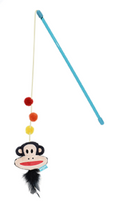 Charger l'image dans la galerie, Multipet™ Paul Frank® Wand Cat Toy/Jouet baguette pour chat
