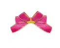 Load image into Gallery viewer, Aria® - Tiny Bows with Gold Beads/Petits nœuds avec des perles dorées