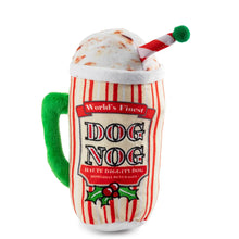 Load image into Gallery viewer, Haute Diggity Dog - Dog Nog Christmas Plush Dog Toy