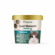 Load image into Gallery viewer, NaturVet® Quiet Moments® Soft Chew for Cats (60 ct)
