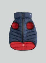 Load image into Gallery viewer, Hackett x Hugo Hudson Dog Puffer Jacket - Navy & Berry
