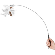 Charger l'image dans la galerie, WAUCAT - Fishing Rod with Suction Cup and Feather/Canne à pêche avec ventouse et plume