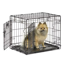 Load image into Gallery viewer, MidWest™ Contour® - Double Door Dog Crate/Cage pour chien à double porte