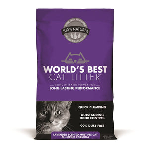 World's Best Clumping Cat Litter™ - Multi-Cat Lavender/Multi-Chats Lavendre