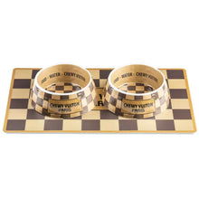 Load image into Gallery viewer, Checker Chewy Vuitton Placemat