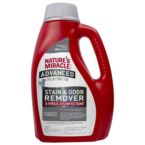 Nature's Miracle Platinum Stain & Odour Remover & Virus Disinfectant for Dogs
