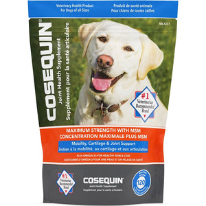 Nutramax Cosequin® Plus MSM & Omega-3's Soft Chews Joint Supplement for Dogs
