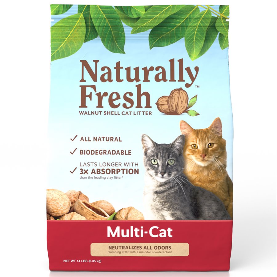 Naturally Fresh™ - Multi-Cat Clumping Litter/Litière agglomérante multi-chats
